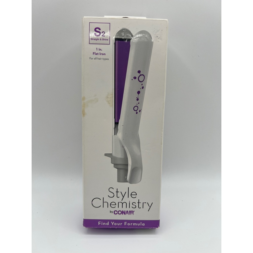 Conair Style Chemistry S2 Straight & Shine 1 inch Flat Iron Attachment CB02